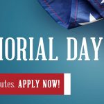 Auto Title Loan Memorial Day Sliders